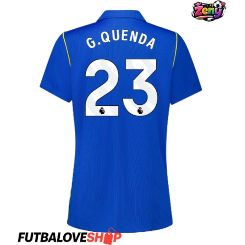 Dres Chelsea Geovany Quenda #23 Domáci pre Ženy 2026-27 Krátky Rukáv